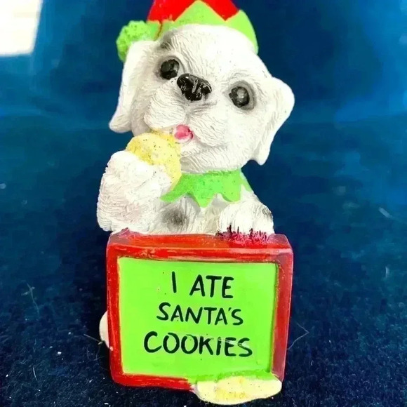 Precious Christmas Pup Ornament Cookies - Picture 2 of 3